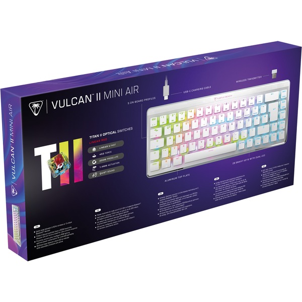 Turtle Beach Vulcan II Mini Air, Gaming-Tastatur - Bild 7
