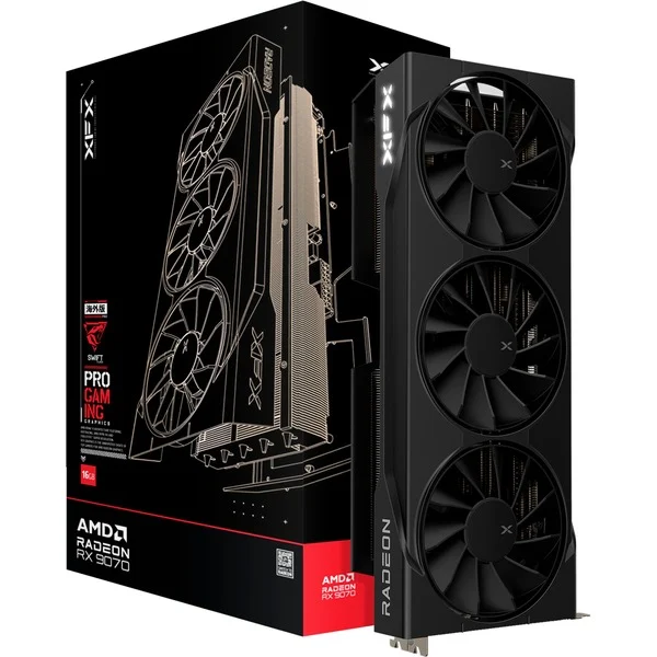 XFX Radeon RX 9070 Swift OC, Grafikkarte
