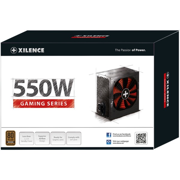 Xilence Perfomance Gaming 550W, PC-Netzteil - Bild 5