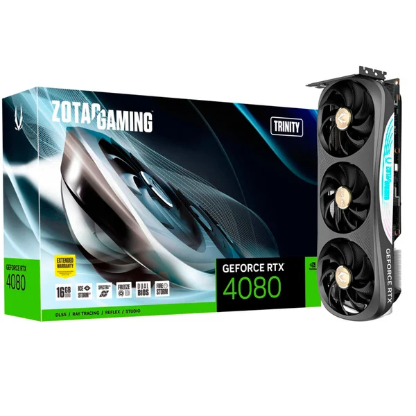 ZOTAC GeForce RTX 4080 Trinity Generalüberholt, Grafikkarte
