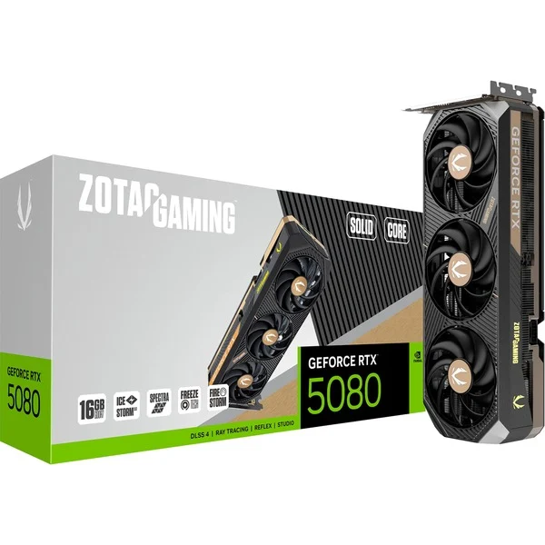 ZOTAC GeForce RTX 5080 SOLID CORE, Grafikkarte