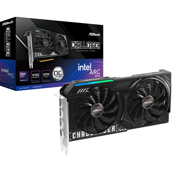 ASRock Intel® Arc B580 Challenger 12GB OC , Grafikkarte