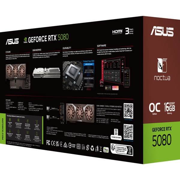 ASUS GeForce RTX 5080 Noctua OC Edition, Grafikkarte - Bild 15