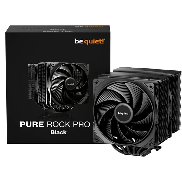 be quiet! Pure Rock Pro 3 Black, CPU-Kühler