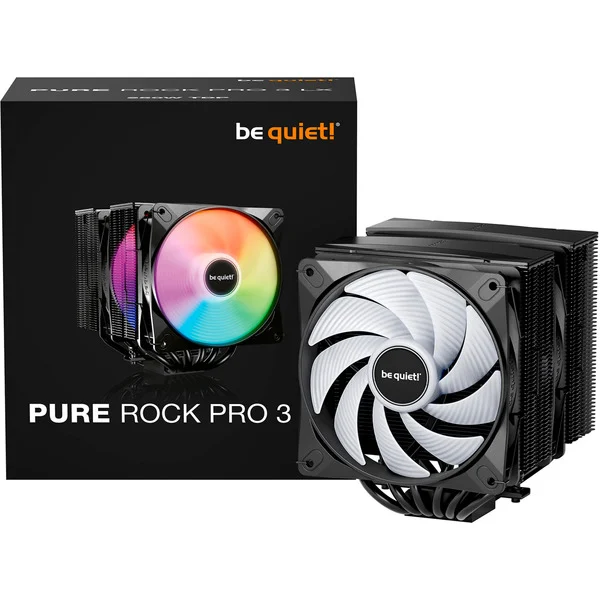 be quiet! Pure Rock Pro 3 LX Black, CPU-Kühler - Bild 2