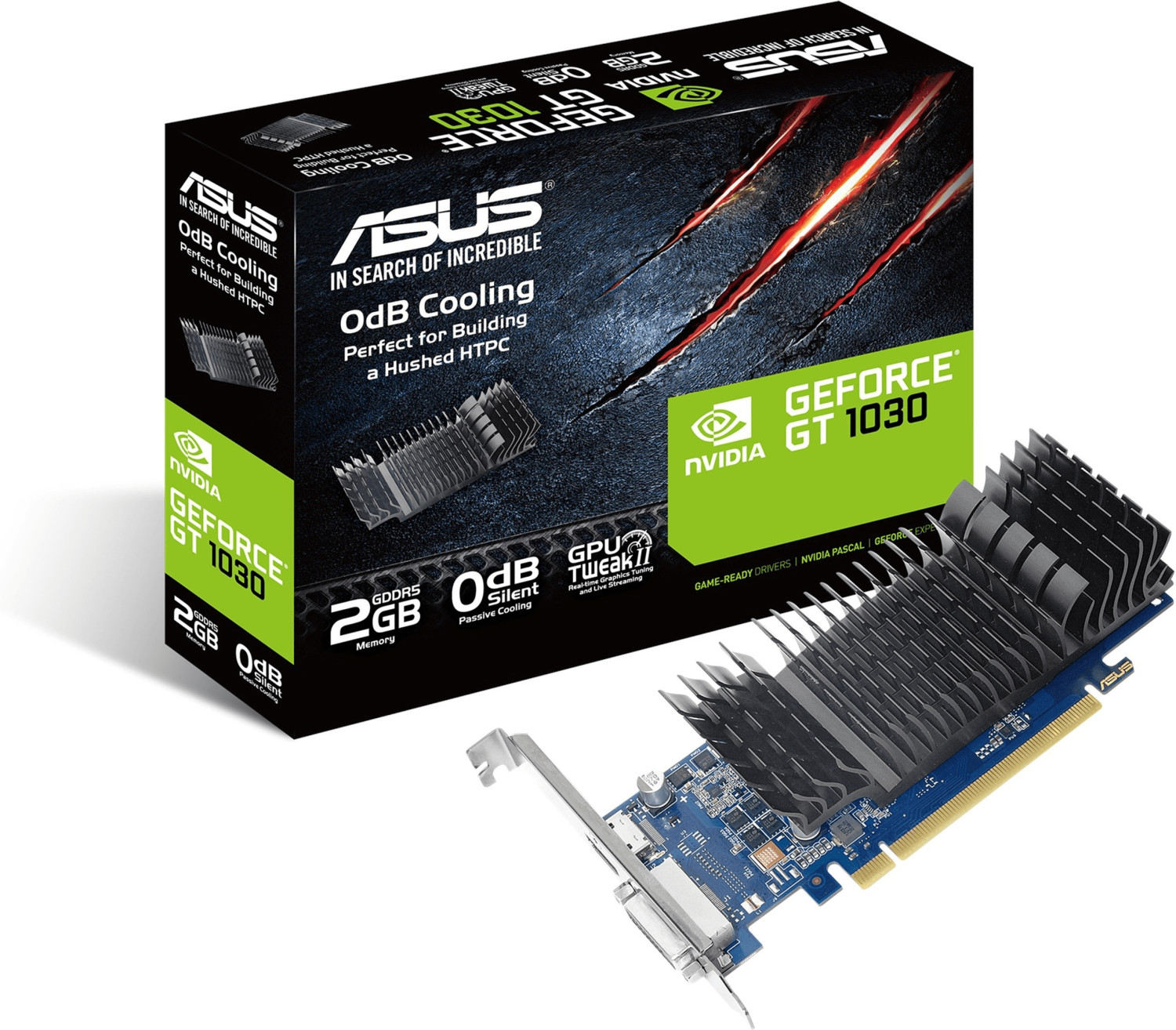 ASUS GeForce GT1030-2G-BRK