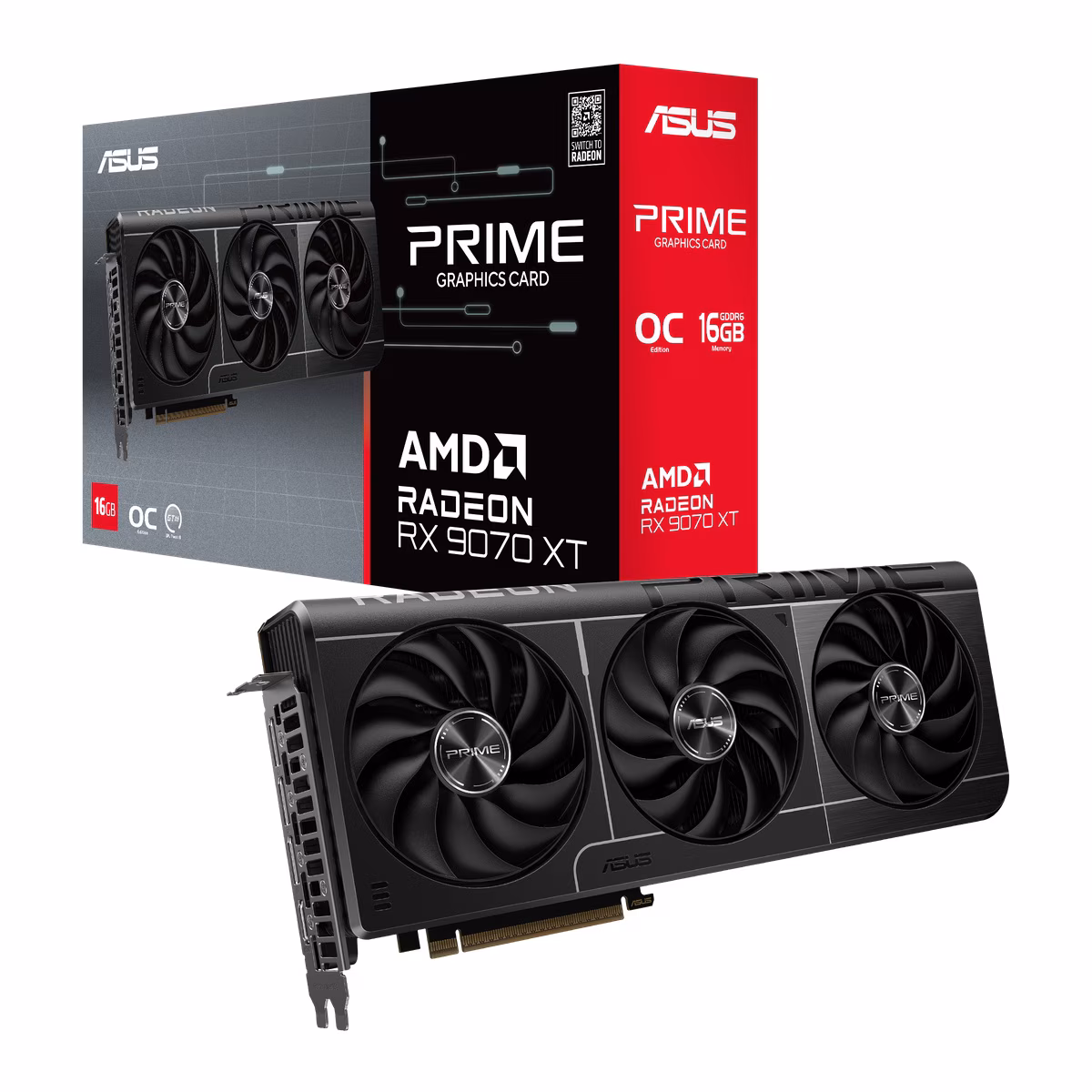 Asus PRIME Radeon RX 9070 XT 16GB