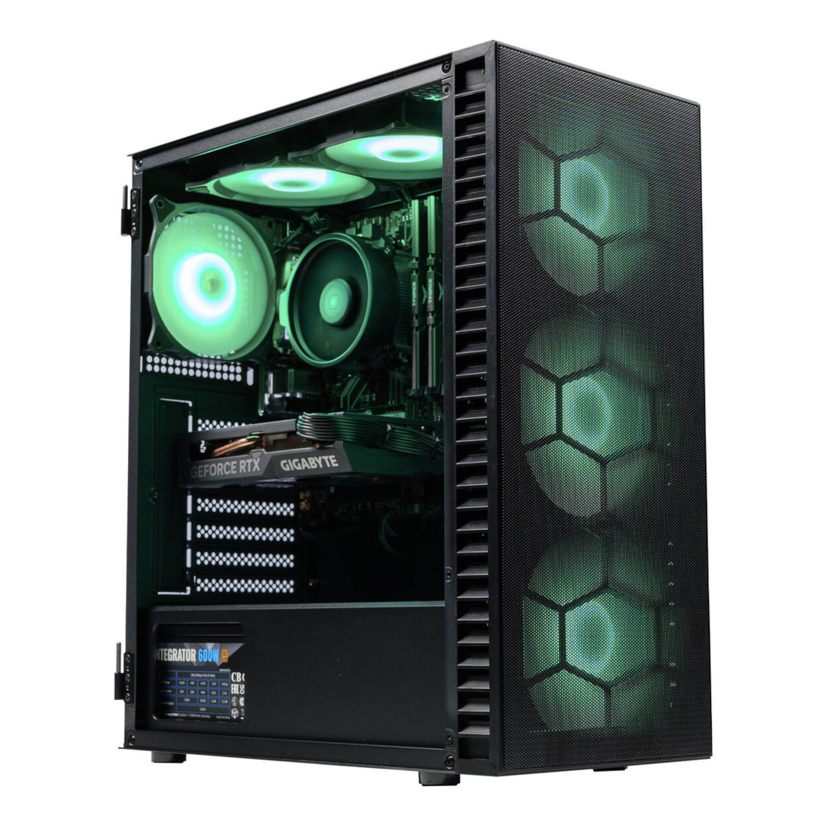 AMD Ryzen 5 7500F, Nvidia RTX 5060 (Handgefertigter Gaming-PC)